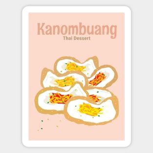 Street Food Thai Dessert Sticker